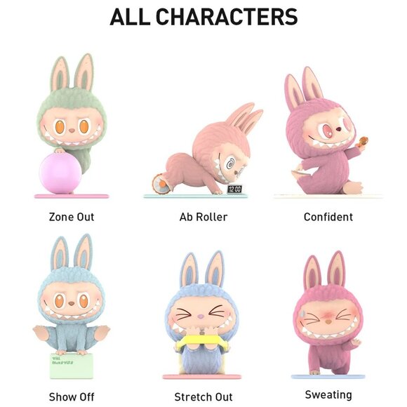 THE MONSTERS Lazy Yoga Figures Series Blind Box - Picture 2 of 3